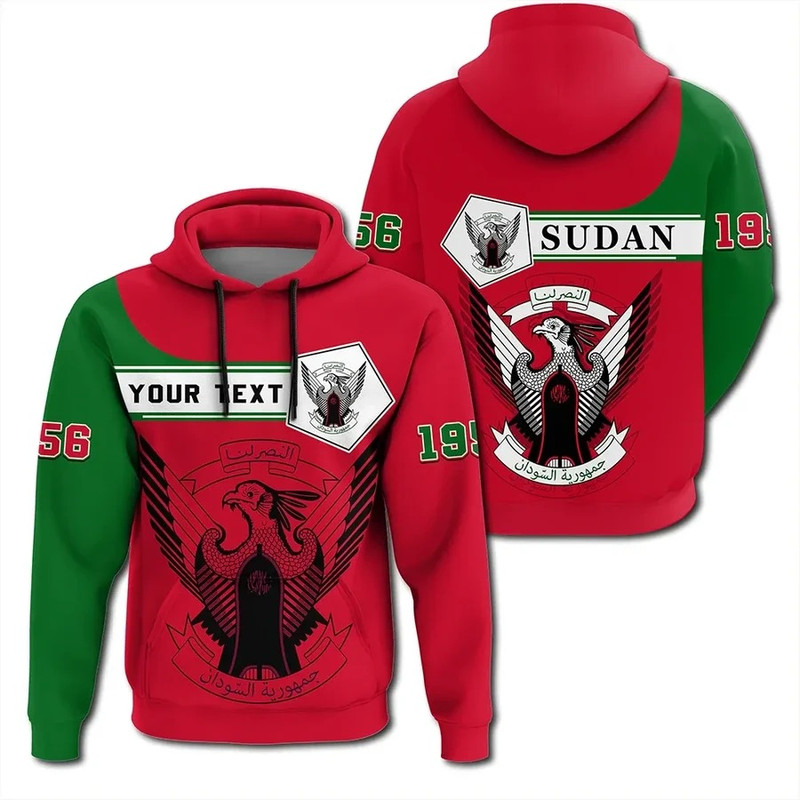 Sudan Hoodie Pentagon Style, African Hoodie For Men Women