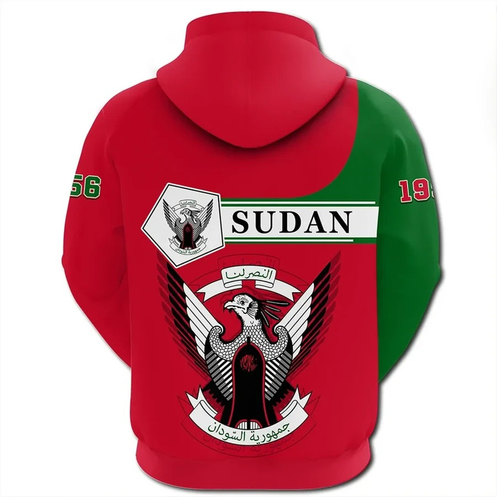Sudan Hoodie Pentagon Style, African Hoodie For Men Women
