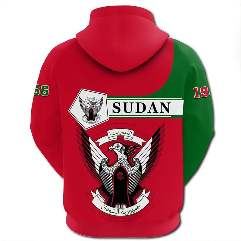 Sudan Hoodie Pentagon Style, African Hoodie For Men Women