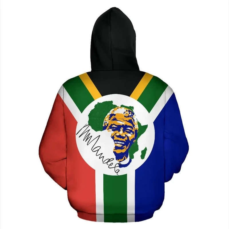 Nelson Mandela Signature Hoodie, African Hoodie For Men Women