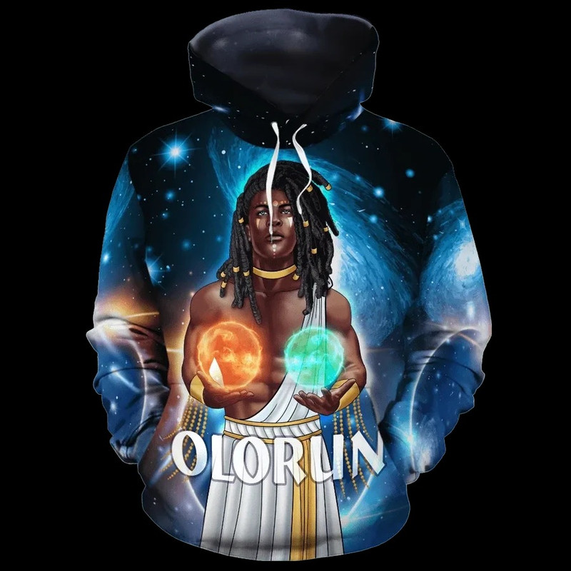 Olorun Hoodie, African Hoodie For Men Women
