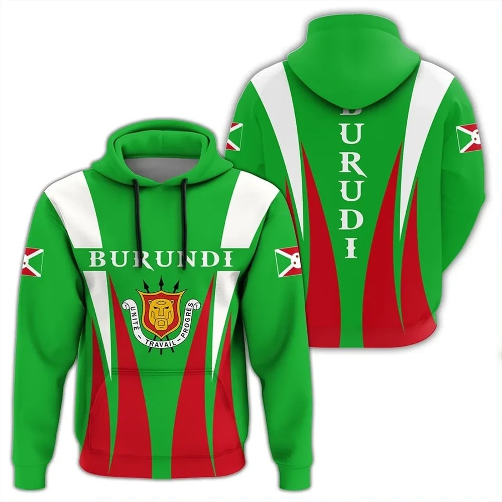 Burundi Hoodie - Apex Style, African Hoodie For Men Women