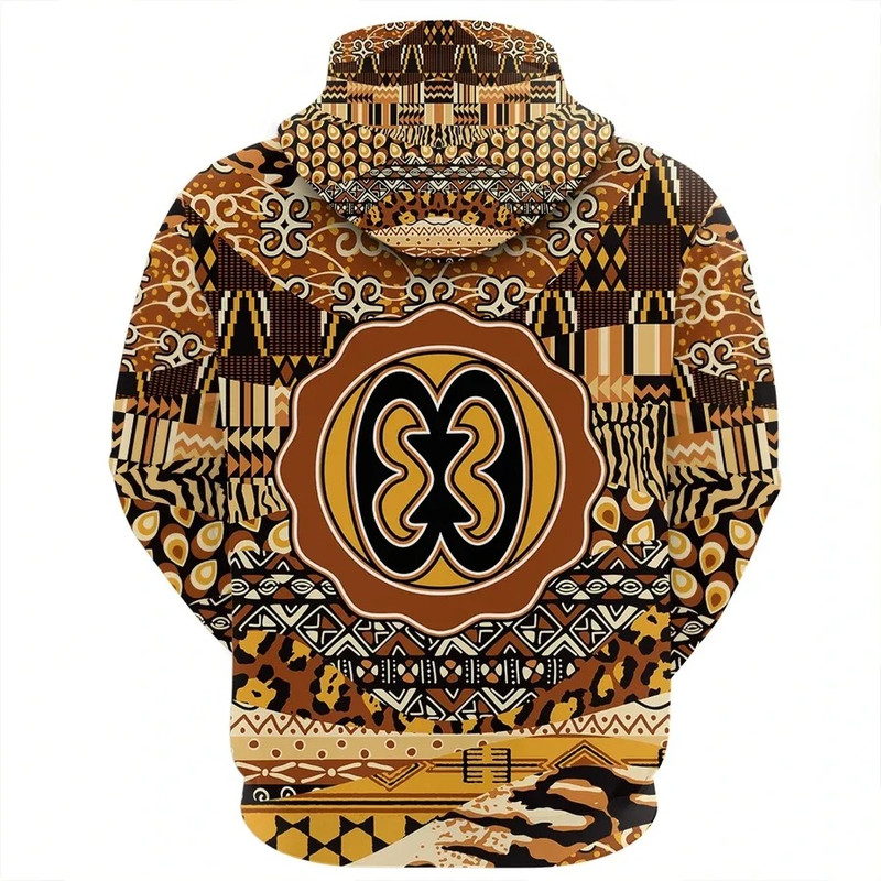 Nkonsonkonson Hoodie Leo Style, African Hoodie For Men Women