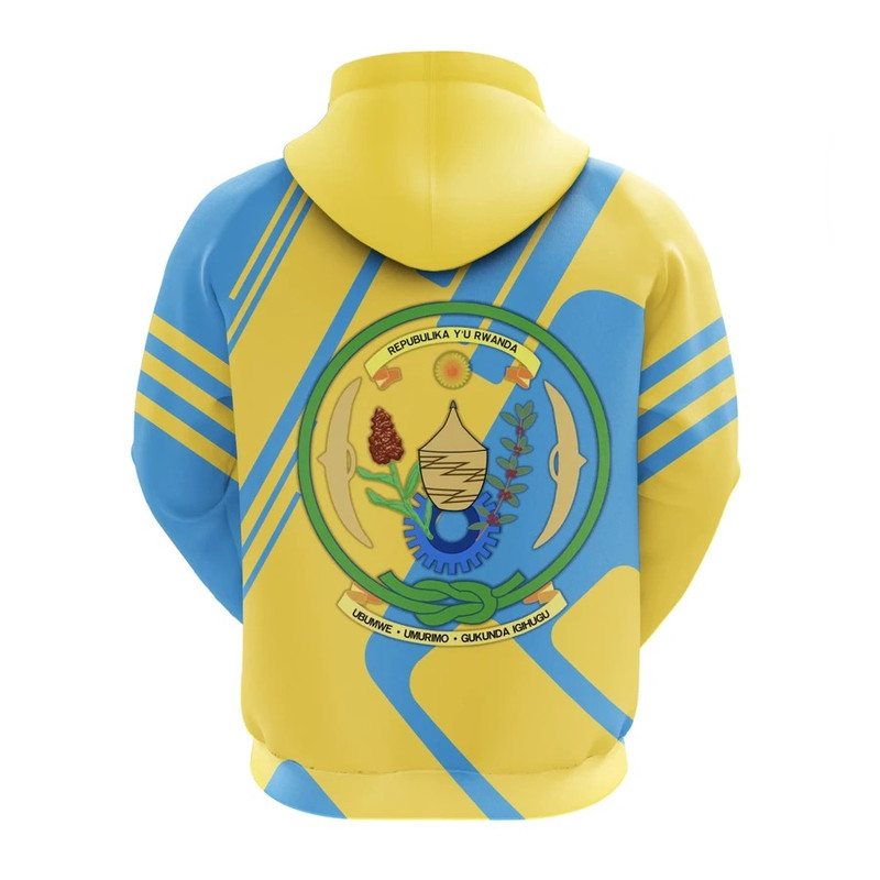 Rwanda Hoodie - Rockie Style, African Hoodie For Men Women