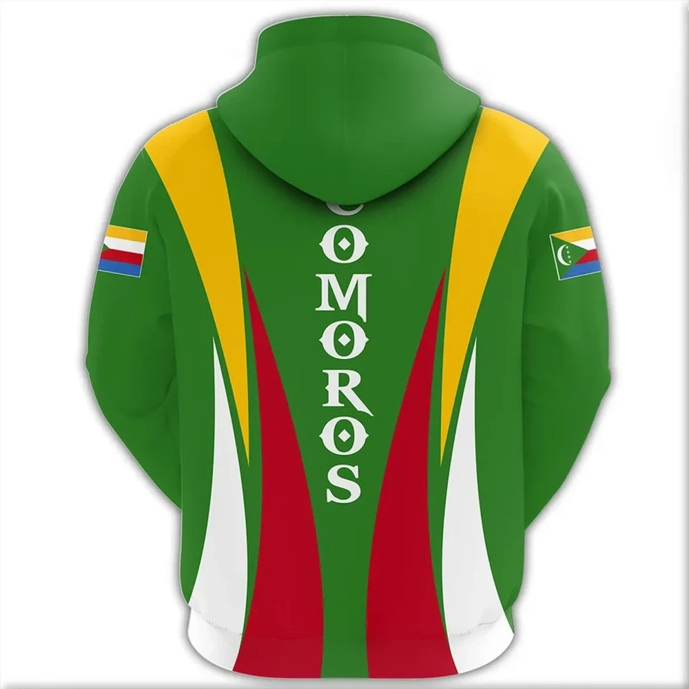 Comoros Hoodie - Apex Style, African Hoodie For Men Women