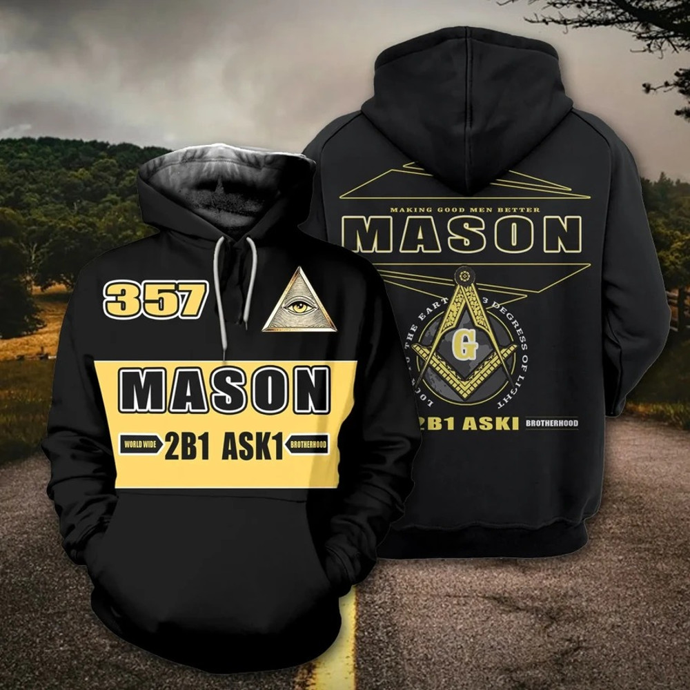 Mason Making Good Men Better Hoodie, African Hoodie For Men Women