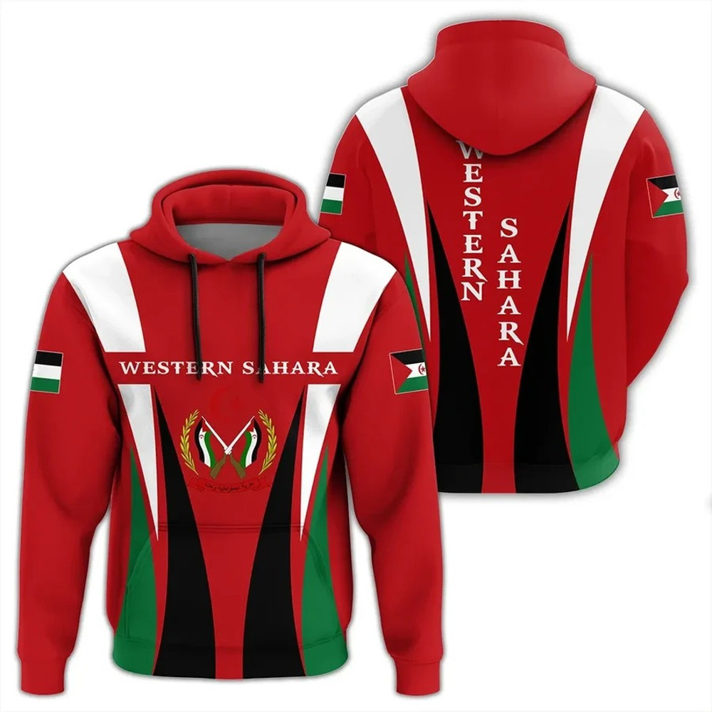 Western Sahara Hoodie - Apex Style, African Hoodie For Men Women
