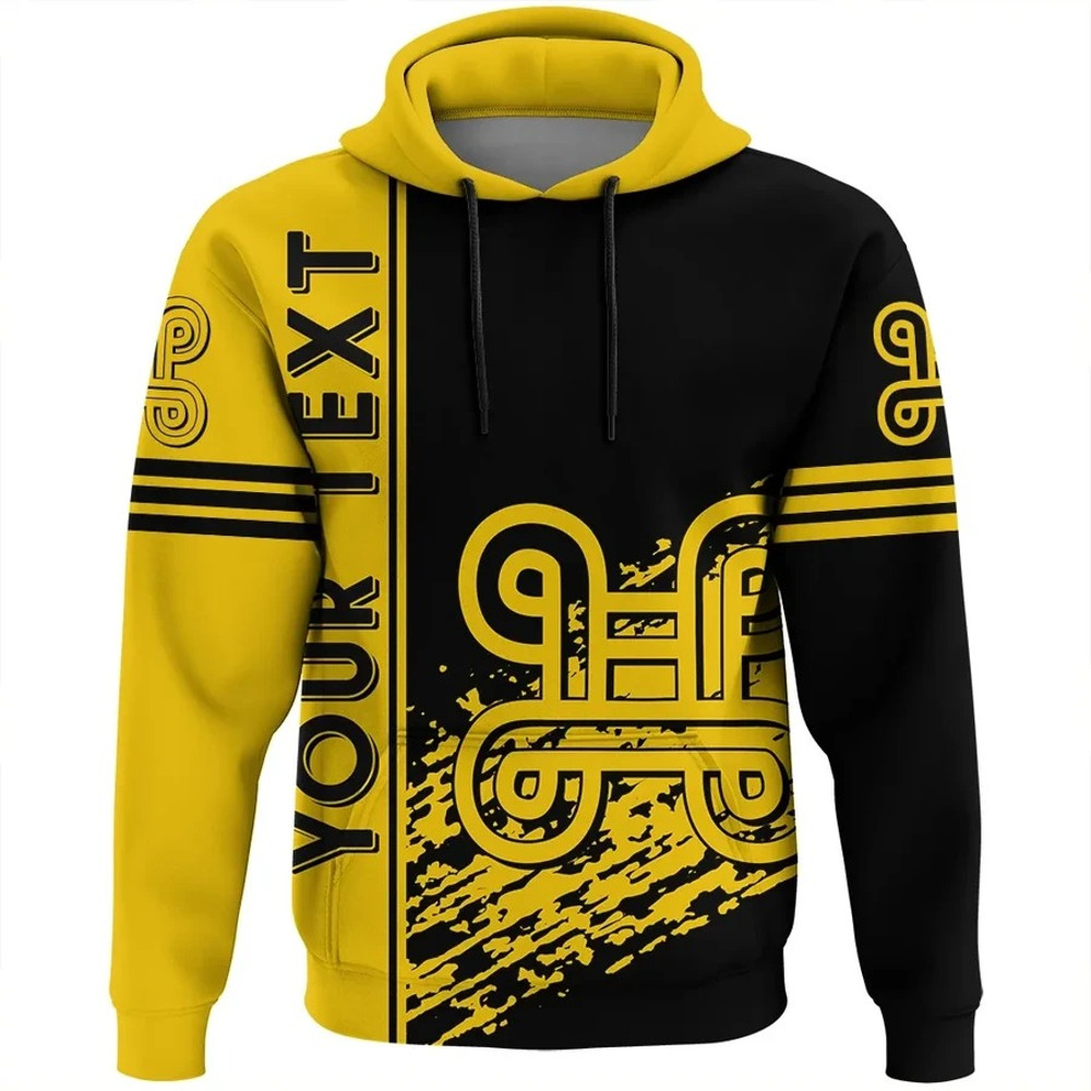 Mpatapo Hoodie Quarter Style, African Hoodie For Men Women