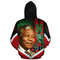 African American Flag Nelson Mandela Hoodie, African Hoodie For Men Women