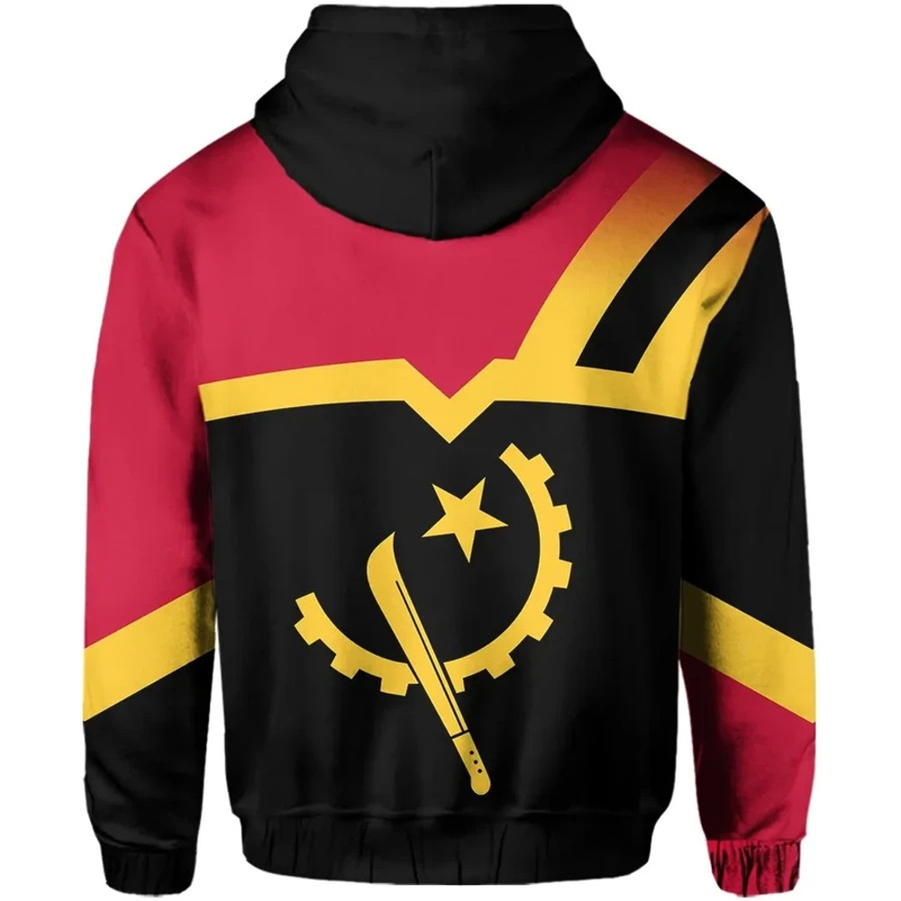 Angola Prime Style Hoodie, African Hoodie For Men Women