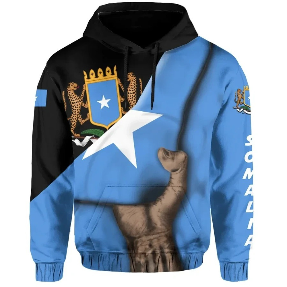 Somalia Hoodie - Fole Style, African Hoodie For Men Women