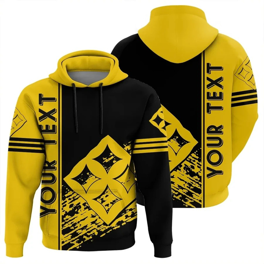 Eban Hoodie Quarter Style, African Hoodie For Men Women