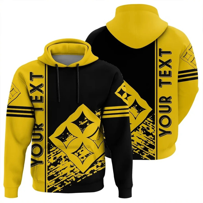 Eban Hoodie Quarter Style, African Hoodie For Men Women