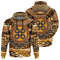 Mpuannum Hoodie Leo Style, African Hoodie For Men Women
