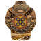 Mpuannum Hoodie Leo Style, African Hoodie For Men Women