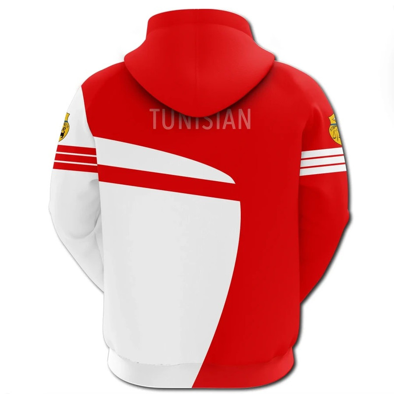 Tunisia Hoodie Sport Premium, African Hoodie For Men Women