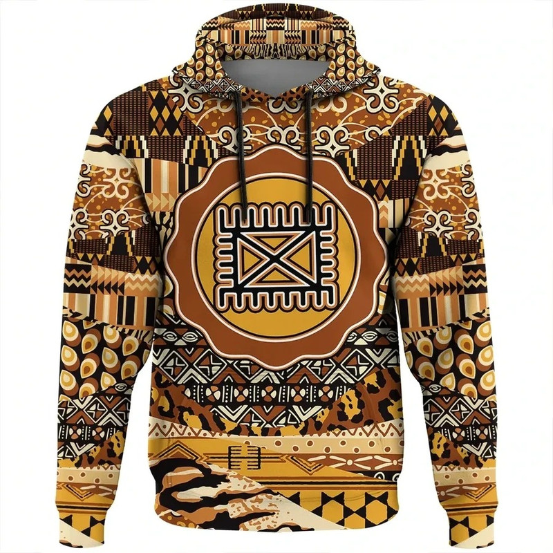 Mrammuo Hoodie Leo Style, African Hoodie For Men Women