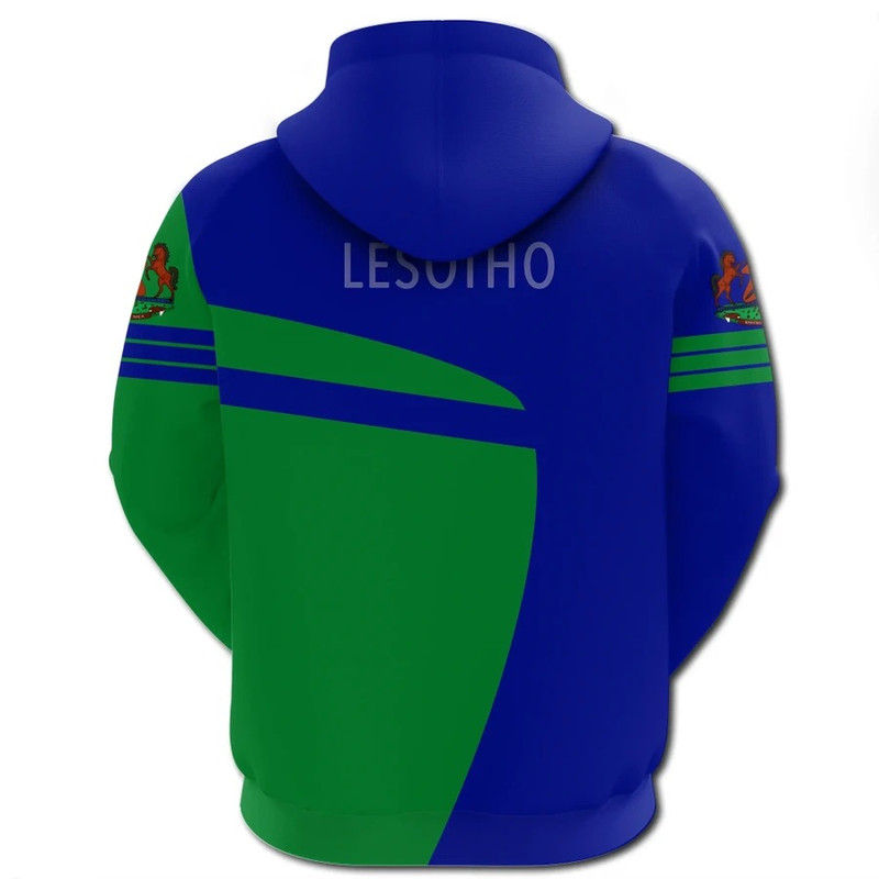 Lesotho Hoodie Sport Premium, African Hoodie For Men Women