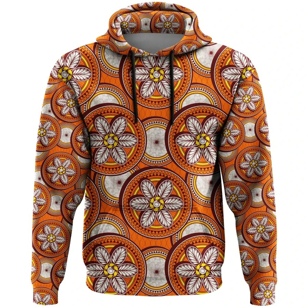 Ankara Oriki Ijebu Hoodie, African Hoodie For Men Women