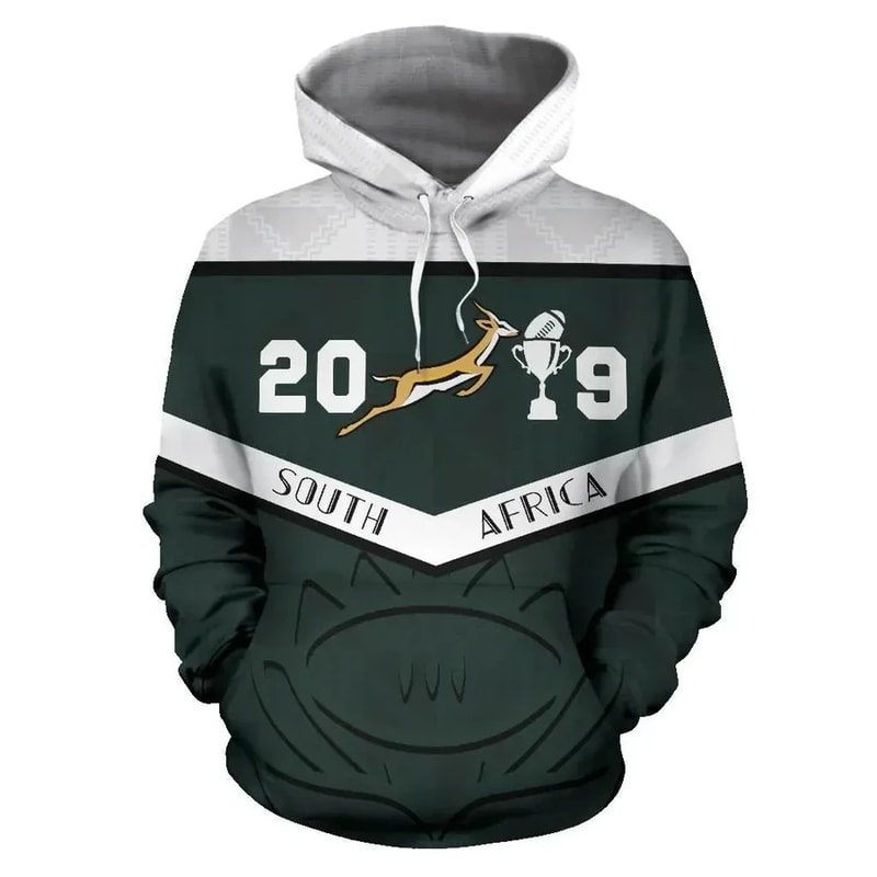 South Africa Springbok Champion 2019 Hoodie, African Hoodie For Men Women