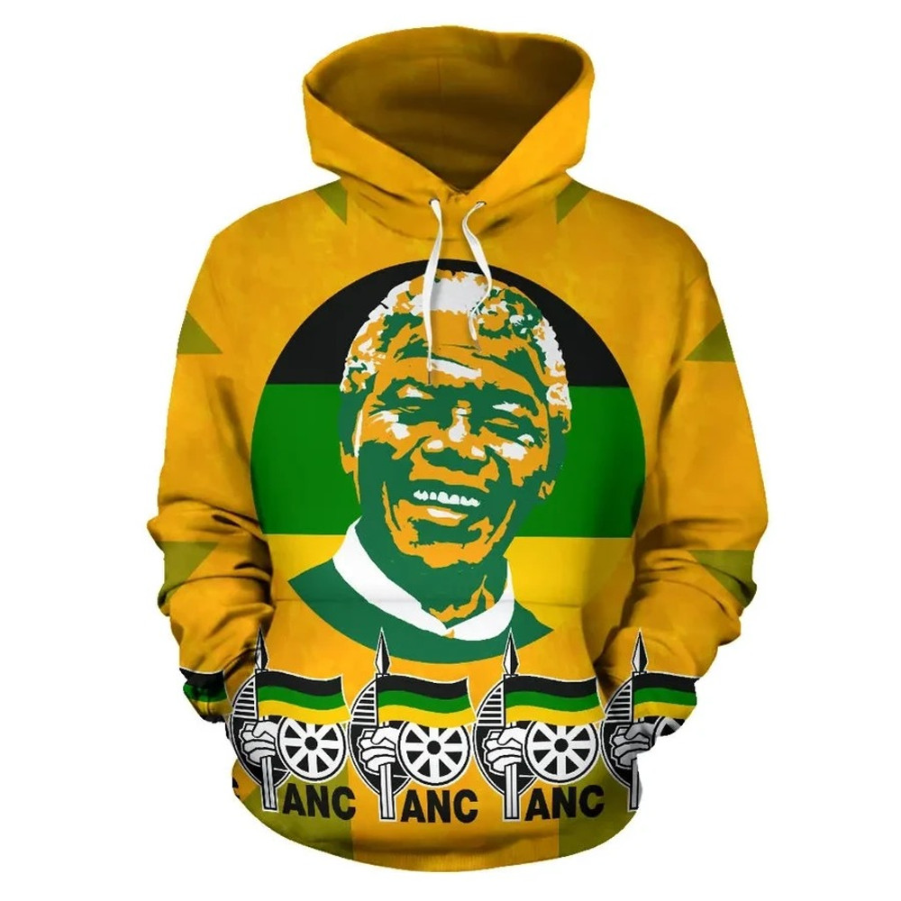 ANC Mandela Hoodie, African Hoodie For Men Women