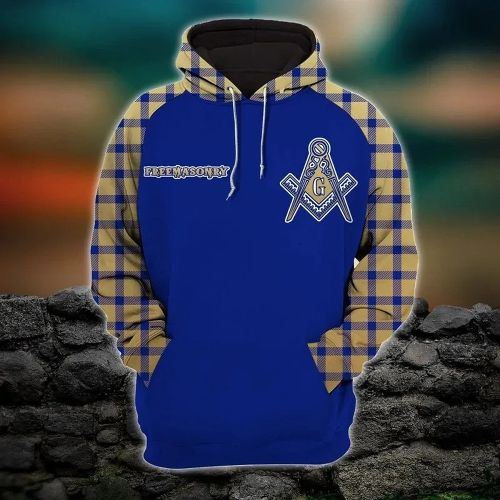 Freemasonry Fraternity Blade Hoodie, African Hoodie For Men Women