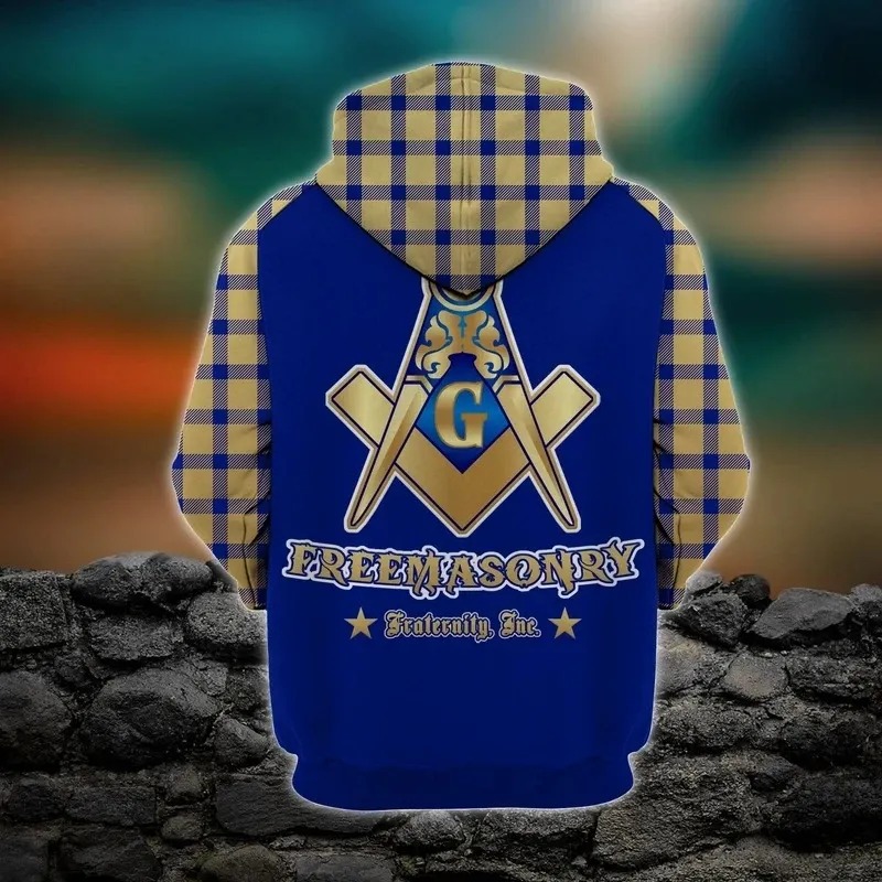 Freemasonry Fraternity Blade Hoodie, African Hoodie For Men Women