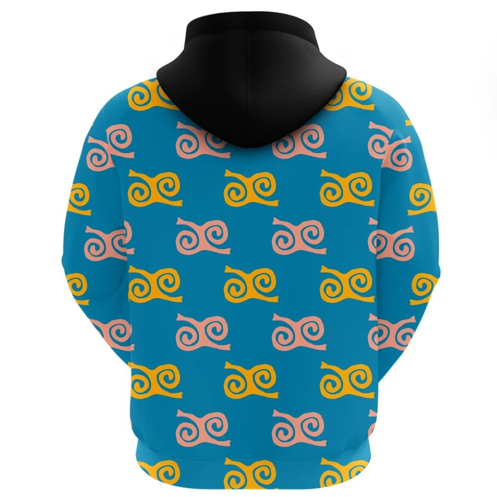 Kwatakye Atiko Adinkra Hoodie, African Hoodie For Men Women
