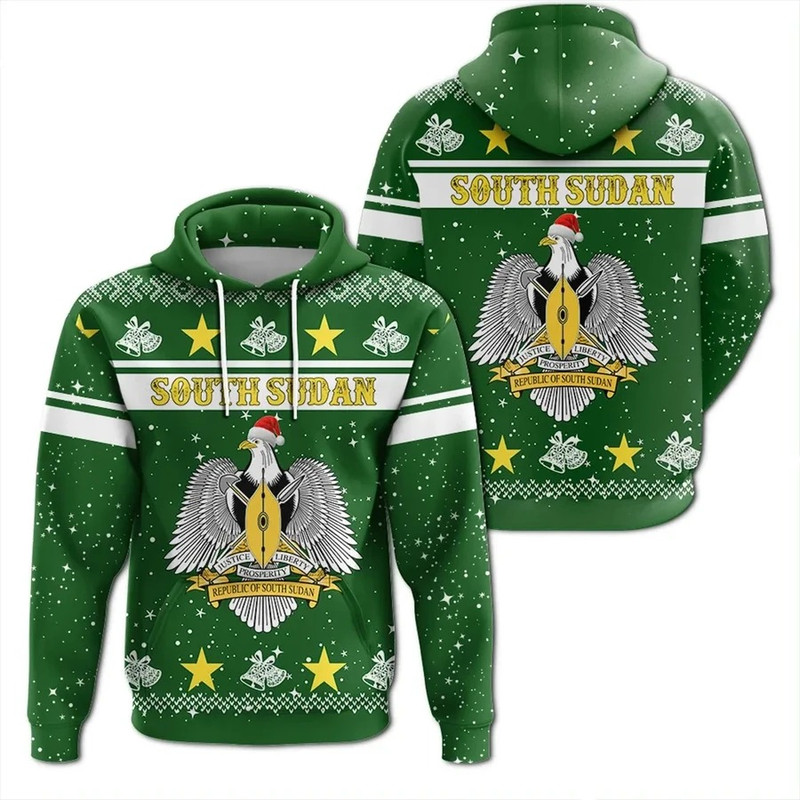 South Sudan Hoodie Christmas, African Hoodie For Men Women