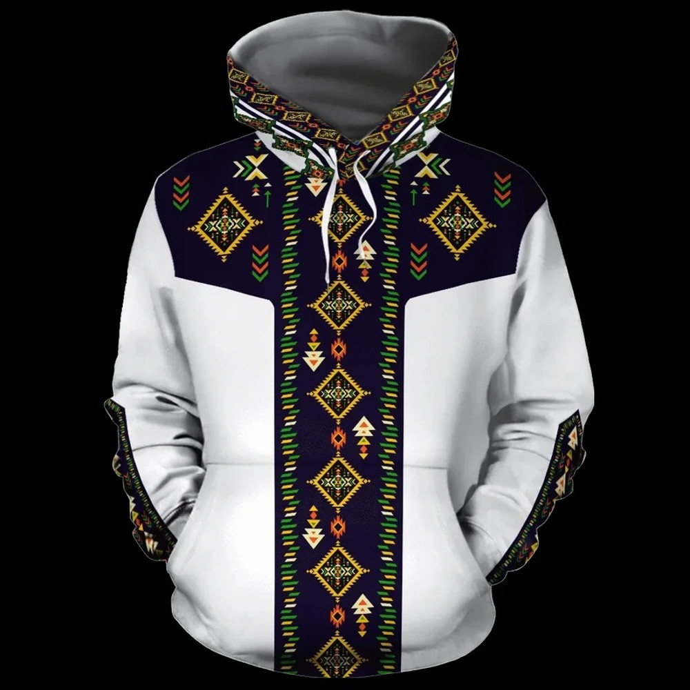 African Inspired Fleece All-over Hoodie, African Hoodie For Men Women