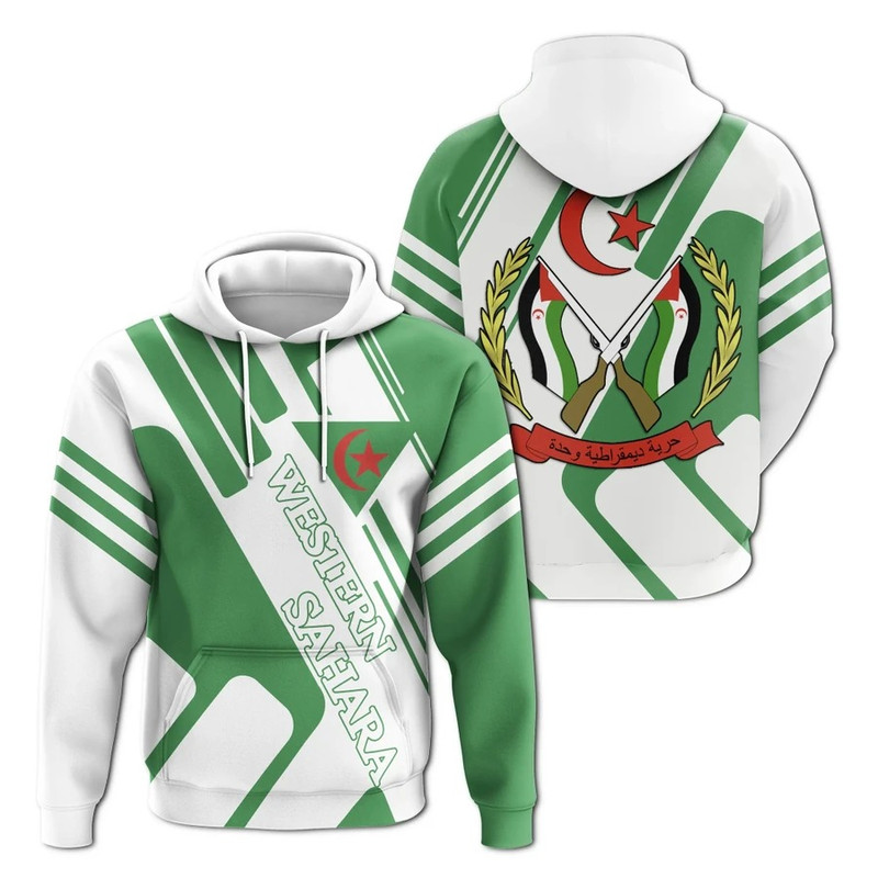 Western Sahara Hoodie - Rockie Style, African Hoodie For Men Women