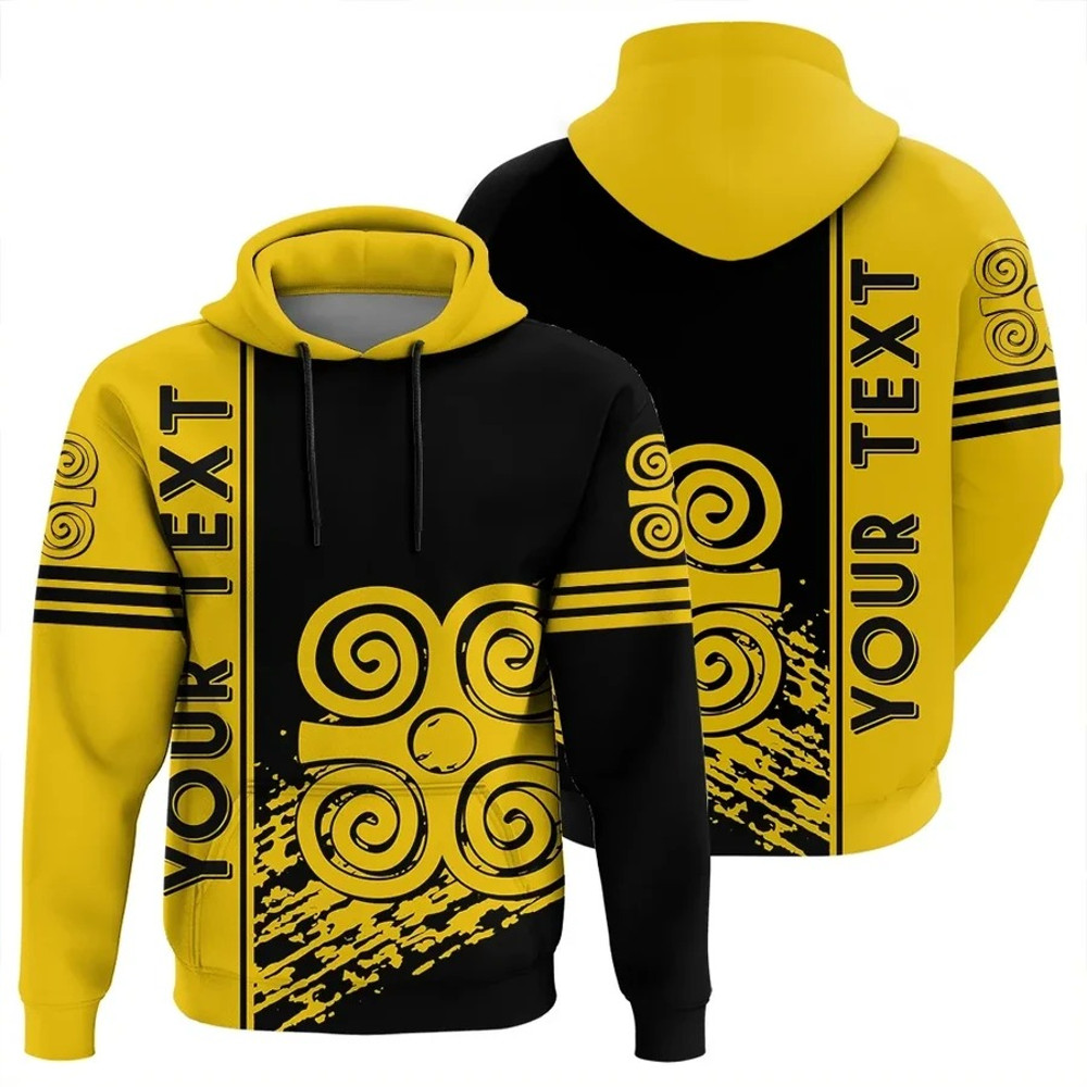 Dwennimmen Hoodie Quarter Style, African Hoodie For Men Women