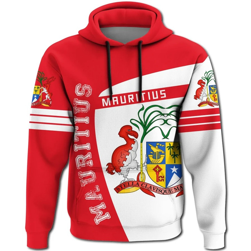 Mauritius Hoodie Sport Premium, African Hoodie For Men Women