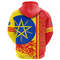 Ethiopia Quarter Style Hoodie, African Hoodie For Men Women