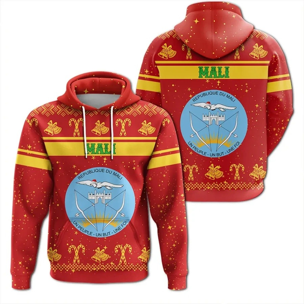 Mali Hoodie Christmas, African Hoodie For Men Women