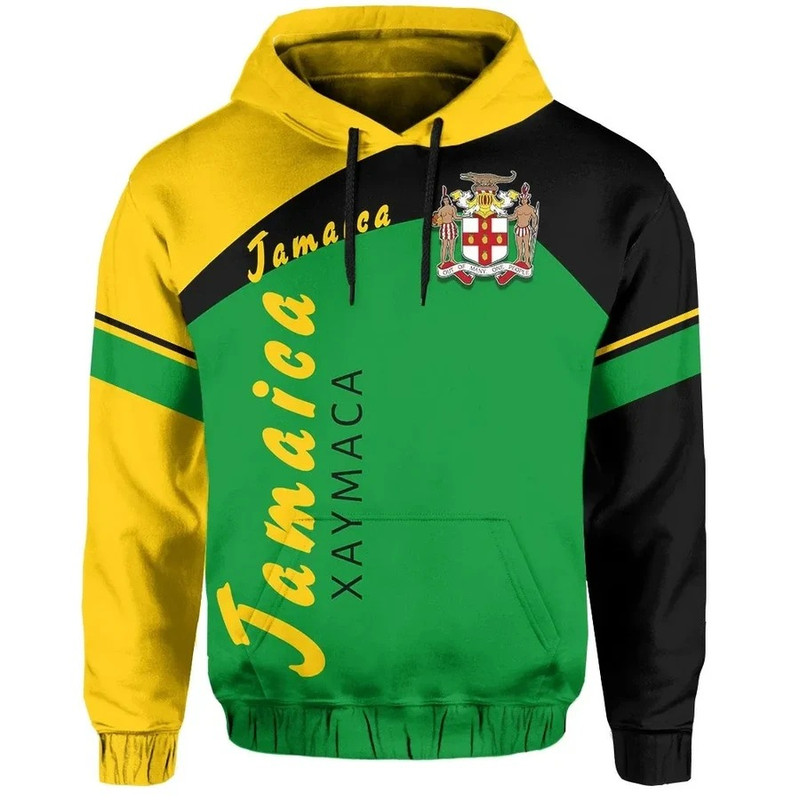 Jamaica Hoodie Vera Style, African Hoodie For Men Women