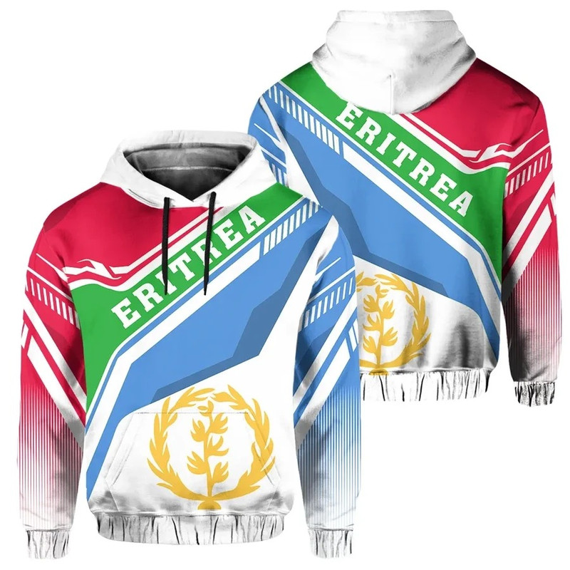 Sport Eritrea Hoodie, African Hoodie For Men Women