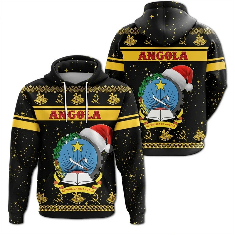 Angola Hoodie Christmas, African Hoodie For Men Women