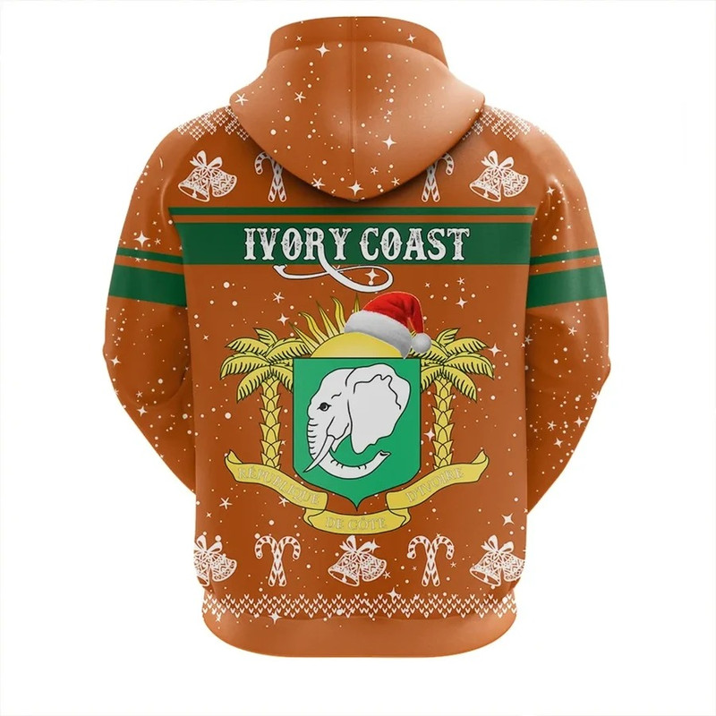 Ivory Coast Hoodie Christmas, African Hoodie For Men Women