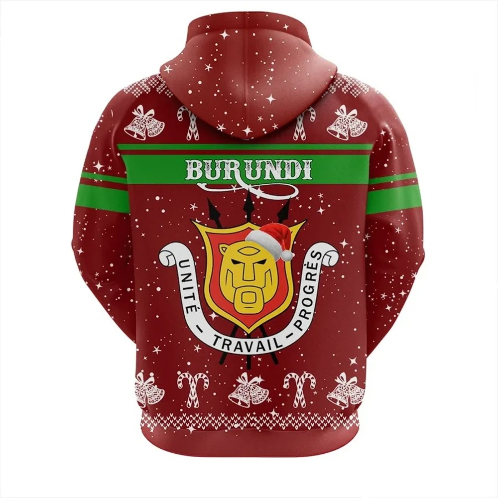 Burundi Hoodie Christmas, African Hoodie For Men Women