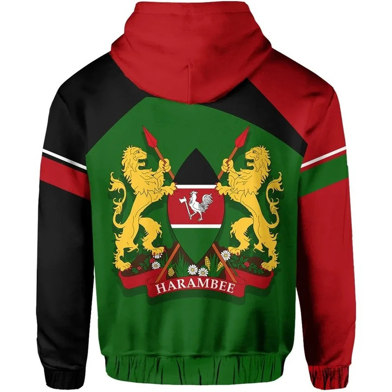 Kenya Hoodie - Vera Style, African Hoodie For Men Women