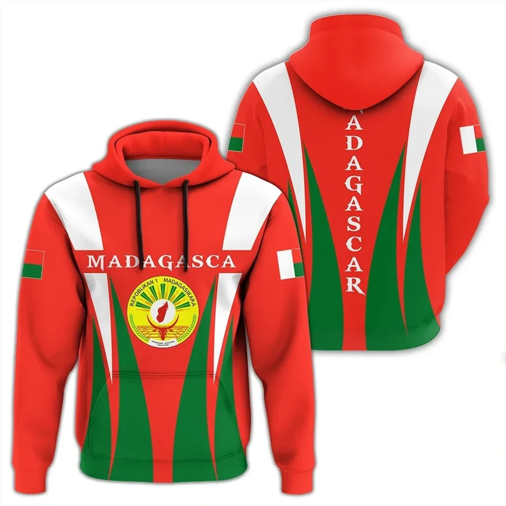 Madagascar Hoodie - Apex Style, African Hoodie For Men Women