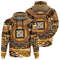 Nkyimu Hoodie Leo Style, African Hoodie For Men Women