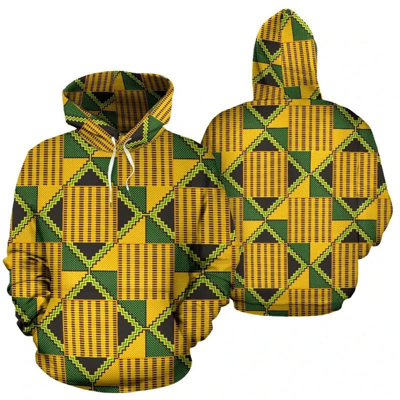 Kente Hoodie Apremoo, African Hoodie For Men Women