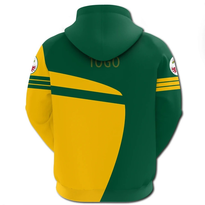 Togo Hoodie Sport Premium, African Hoodie For Men Women