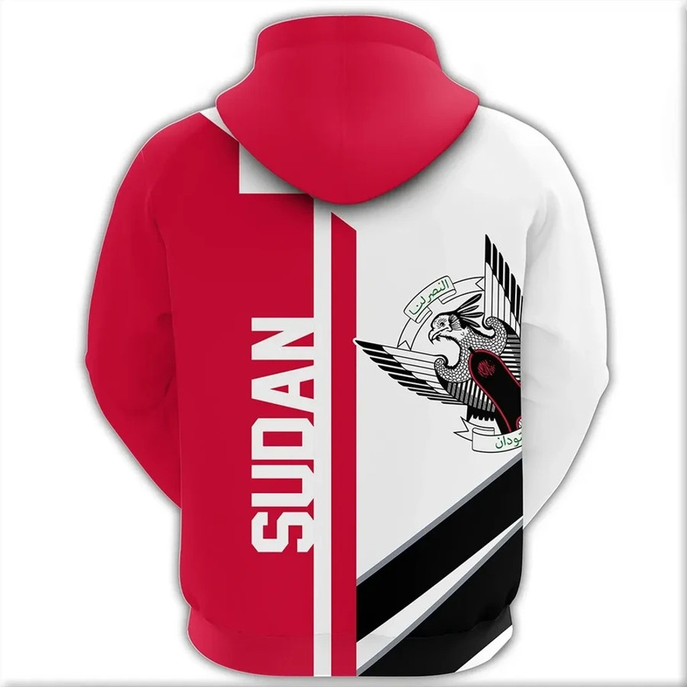 Sudan Half Concept Hoodie, African Hoodie For Men Women
