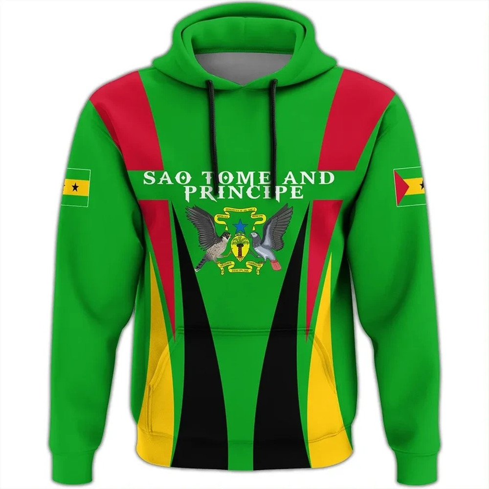 Sao Tome and Principe Hoodie - Apex Style, African Hoodie For Men Women