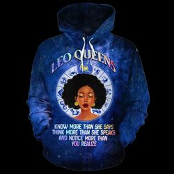 leo queen fleece hoodie, african hoodie for men women