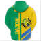 Gabon Half Concept Hoodie, African Hoodie For Men Women