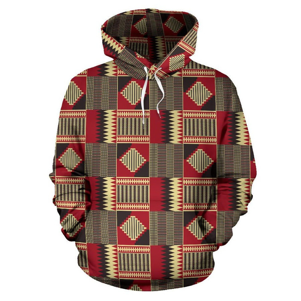 Kente Hoodie Family Unity, African Hoodie For Men Women